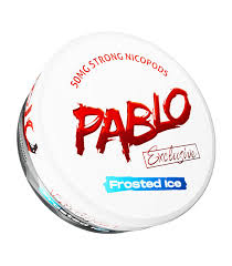 PABLO EXCLUSIVE - FROSTED ICE Nicotine Pouches - 50mg